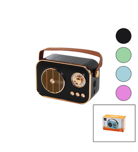 M4 PORTABLE WİRELESS HOPARLÖR - SPEAKER IŞIKLI USB ŞARJLI RENKLİ KASA - BRONZ ÇERÇEVEUSB - DC 5V - TF (5680)