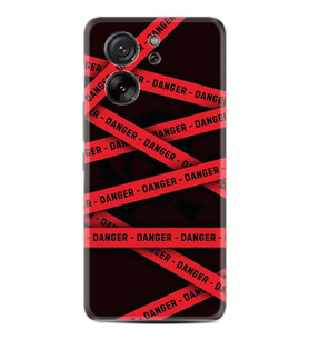 Xiaomi 13T - Xiaomi 13T Pro Kılıf Desenli Silikon Danger 1372