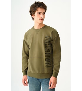 Loft Erkek Sweatshirt LF2037382 (Haki)