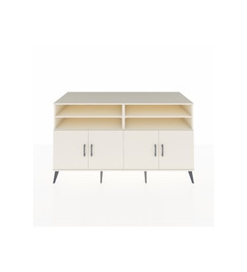 Kronos Konsol 6 Raflı 4 Kapaklı 176x59x99 Aytaşı-Aytaşı/Çam