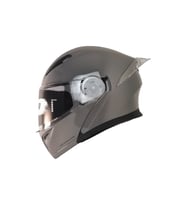 Motosiklet Çene Açılır Kask Ece 22.06 Güvenlik Sertifikalı Güneş Vizörlü Motor Kaskı Nardo Grey