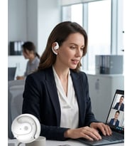 Bluetooth Kulaklık Çift Mikrofonlu Uzun Kullanım Süreli ve Hızlı Şarj Özellikli
