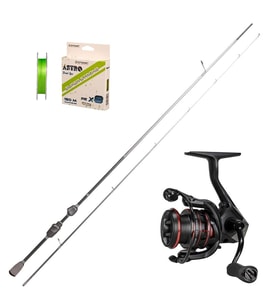 Okuma Ceymar 1000 - Ryuji Matrix Fuji 228cm 08-6gr LRF Olta Seti (Standart)