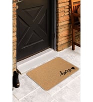 Bej Home Desenli Kapı Önü Paspası KP20
