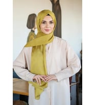 Armine Trend Lyon Şal 4 (Hardal)