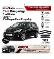 Ford B-Max (2013>) 4'lü Mugen Cam Rüzgarlığı