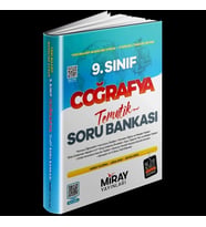 Miray 9. Sınıf Coğrafya Tematik Soru Bankası