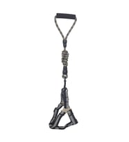 Köpek Göğüs Tasma Seti Dalga Desenli 2.5 cm*50-72 cm Siyah-Beyaz