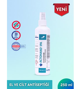 ACTOHAND® IPA 250 ml  El ve Cilt Antiseptiği - İzopropil Alkol 75 % (v/v)