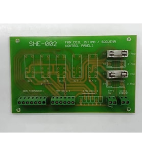 She-002 Fan Coıl Isıtma / Soğutma Kontrol Paneli Kart 060304-2