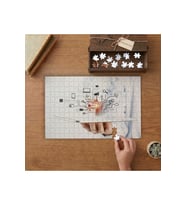 Sosyal Ağ -Teknoloji Tasarımı 240 parça Ahşap Puzzle Ahşap Kutuda MP03620