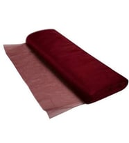 Kristal Tül Bordo 50 Mt