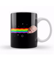 Joe Biden Nyan Cat Kupa Bardak Porselen