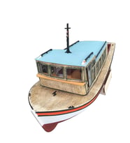 Türk Model 1/12 126 Beşiktaş Motoru, 77 cm. Ahşap Model Kiti