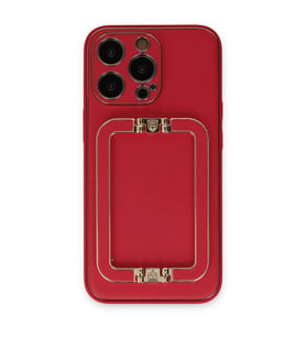 Apple İphone 13 Pro Max Kılıf Coco Elit Kapak - Kırmızı