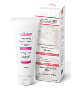 Latude Cilt Beyazlatıcı cc Krem 100 ML