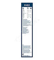 Silecek Süpürgesi Expert / Scudo / Jumpy 07Sonrası Arka H412 (400Mm) (Oem No: 3397015450)