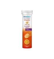 Miraderm Vitamin C, Çinko, Vitamin D 20 Efervesan Tablet