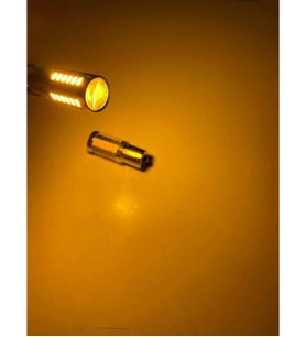 93 LED Ampul 33 LED Mercekli 12 V Tek Duy Düz Tırnak