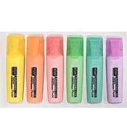 KRAF 335 PASTEL RENKLER 6'lı FOSFORLU KALEM