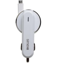 Micro USB Araç Şarj Aleti 3.1A Kırılmaz Garantili 80cm Flat Kablo