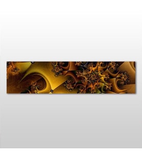 3D Motif Kanvas Tablo 180x60cm (Karışık)