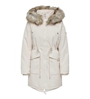 Only Kadın Kürklü Kapüşonlu Parka Mont - 15322159