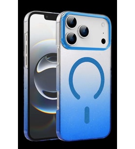 iPhone 17 Pro Glossy Magsafe Kapak - Mavi