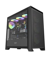 darkFlash DRX90 MESH 650W 80+ Power Supply 4-12cm ARGB Fan Siyah Kasa