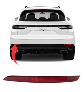 Porsche Cayenne 2018-2020 Sol Arka Tampon Reflektörü 9Y0945725