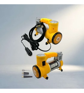 Taşınabilir Metal Hava Kompresörü 150 PSI Araba Lastik Şişirme Cihazı