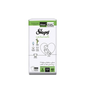 SLEEPY Natural Jumbo 5 No Junior 11-18 Kg 40'lı
