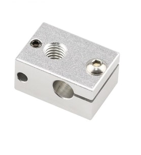 3D Yazıcı Alüminyum Isıtıcı Blok (heatblock) V6 - 23x16x11.5mm 3D Printer için