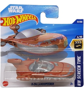 Hot Wheels - X-34 Landspeeder - Hw Screen Time 4/10 - Hyw84 - Short Card - Star Wars - Mattel 2025-1 (Çok Renkli)