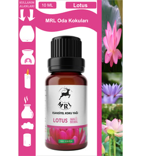 Lotus Kokusu Buhurdanlık Yağı Aromaterapi Yağ Difizör Esansı Buhur Yağ Oda Kokusu 10ml (MRL)