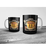 Pixxa Daha Çok Espresso, Daha Az Depresyon - Kahve Kupa Bardak Model 1
