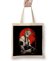 Sanemi Shinazugawa Red Moon Bez Çanta Uzun Saplı
