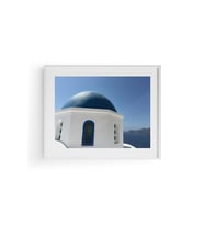 Santorini  Tablo (Beyaz)