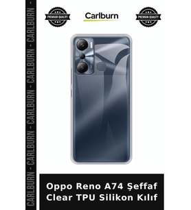 Oppo Reno A74 Şeffaf Clear TPU Silikon Kılıf Mobil Aksesuar Cep Koruyucu Telefon Koruma