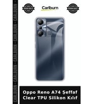 Oppo Reno A74 Şeffaf Clear TPU Silikon Kılıf Mobil Aksesuar Cep Koruyucu Telefon Koruma