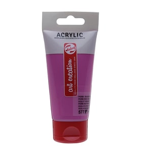 TALENS ART CREATION 75 ML AKRİLİK BOYA 577  PERMANENT VIOLET RED LIGHT  RT3511577M