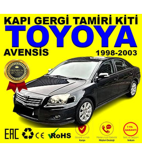 *Premium* Toyota Avensis 1998-2003 Kapı Gergisi Tamir Plastiği (4Kapı)