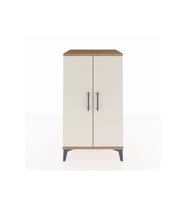 Hyperion Komodin 2 Raflı 2 Kapaklı 60x44x106 Çam-Aytaşı