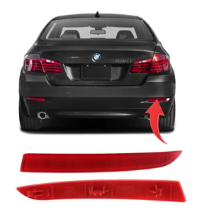 Bmw 5 Serisi F10 LCİ Arka Tampon Reflektörü Sağ 2014-2016 63147318556