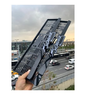 5d Kemal Atatürk Lüx Lazer Kesim Takmatik Pleksi Plakalık 2adet