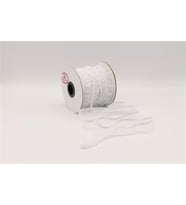 Fırfırlı Lastikler 18 mm Genişlik - 25 mt Beyaz