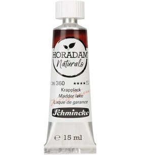 Schmincke - Horadam Naturals, Madder Boya, 15 Ml, 26360006, En Iyi Vegan Suluboya, Doğal Pigmentler,