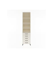 Hyperion Dolap 4 Raflı 5 Çekmeceli 60x44x243 Aytaşı-Aytaşı
