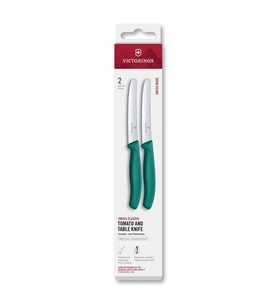 Victorinox 6.7834.2C1 2li 11cm Tırtıklı Domates Bıçağı, Yeşil