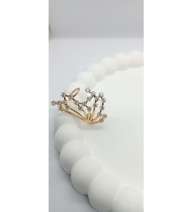 Taş Detaylı Çoklu Görünüm Earcuff